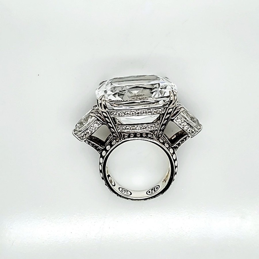 Sealed Faith Semi Precious Stone Ring by Ashima Alankaar